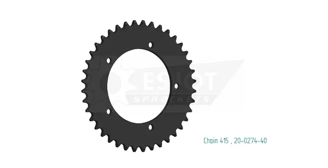 Produktbild Kettenrad 20-0274-40