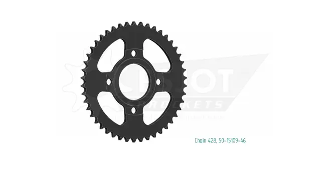 Produktbild Kettenrad 50-15109-46