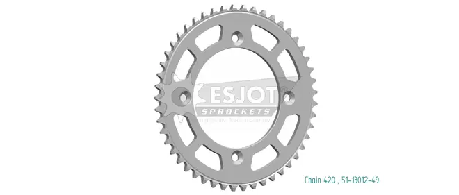 Produktbild Kettenrad 51-13012-49