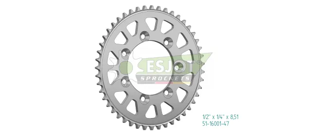 Produktbild Kettenrad 51-16001-47