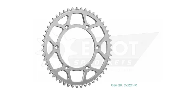 Produktbild Kettenrad 51-32001-50
