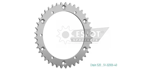 Produktbild Kettenrad 51-32003-40