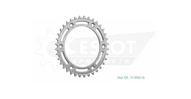 Produktbild Kettenrad 51-32065-36