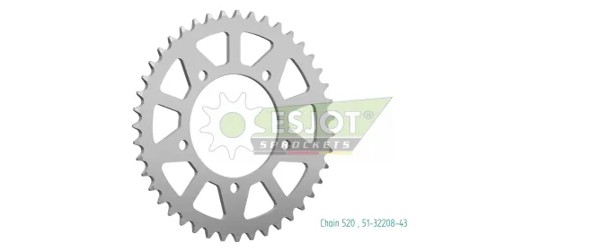 Produktbild Kettenrad 51-32208-43