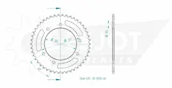 Produktzeichnung Kettenrad 50-13024-46