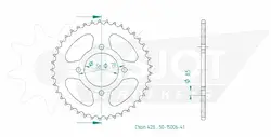 Produktzeichnung Kettenrad 50-15006-41