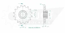 Produktzeichnung Ritzel 50-29020-16