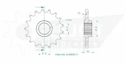 Produktzeichnung Ritzel 50-29020-17