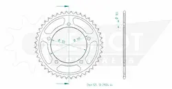 Produktzeichnung Kettenrad 50-29024-44