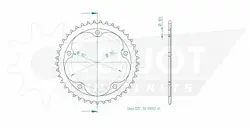Produktzeichnung Kettenrad 50-29057-41