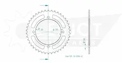 Produktzeichnung Kettenrad 50-32006-42