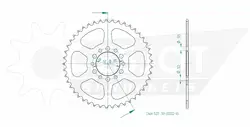 Produktzeichnung Kettenrad 50-32022-45