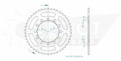 Produktzeichnung Kettenrad 50-32029-46