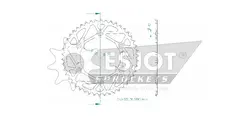 Produktzeichnung Kettenrad 50-32065-46L