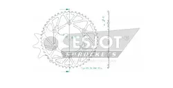Produktzeichnung Kettenrad 50-32065-50L