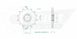 Produktzeichnung Ritzel 50-32070-14