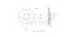 Produktzeichnung Ritzel 50-32112-14
