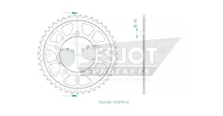 Produktzeichnung Kettenrad 50-32176-43