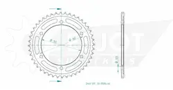 Produktzeichnung Kettenrad 50-35006-44