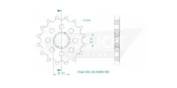 Produktzeichnung Ritzel 50-35009-16S
