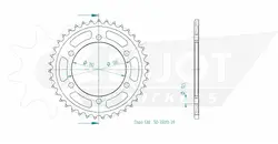 Produktzeichnung Kettenrad 50-35013-39