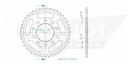 Produktzeichnung Kettenrad 50-35036-43