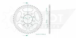 Produktzeichnung Kettenrad 50-35036-48