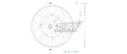 Produktzeichnung Kettenrad 51-13012-54