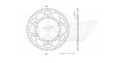 Produktzeichnung Kettenrad 51-32024-49