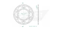 Produktzeichnung Kettenrad 51-32045-47