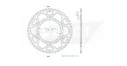 Produktzeichnung Kettenrad 51-32045-49