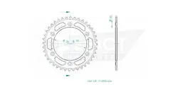 Produktzeichnung Kettenrad 51-32065-40BP