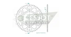 Produktzeichnung Kettenrad 51-32065-52BP