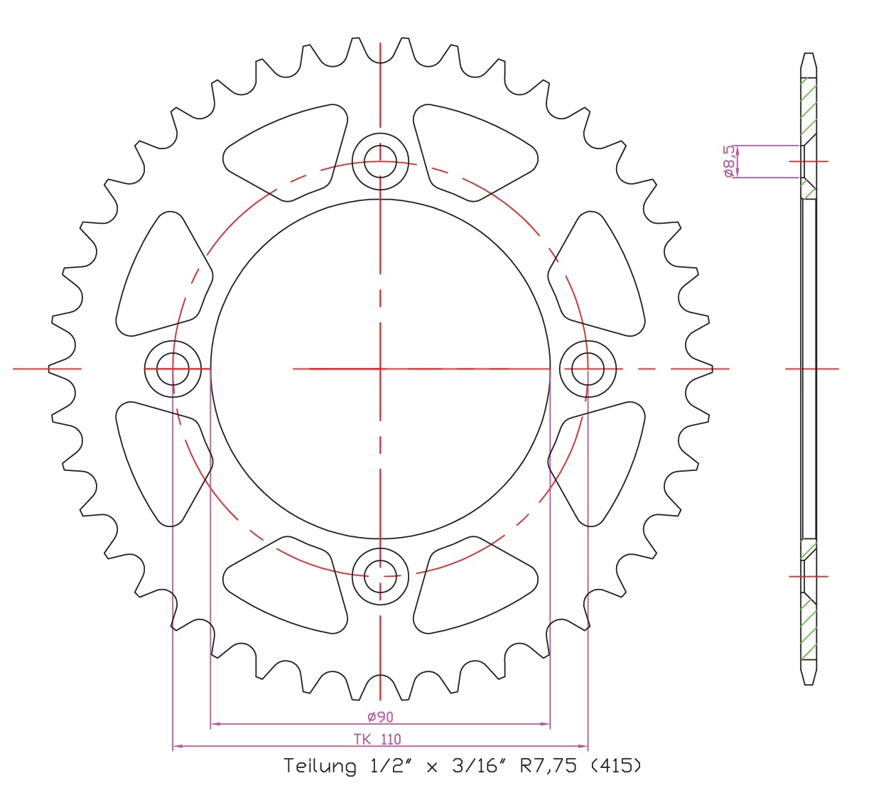 Ktm 50 Gearing Chart